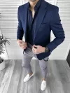 Tinuta barbati smart casual Pantaloni + Camasa + Sacou 10070
